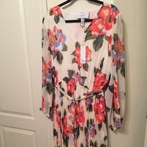 NWT Pleated dress
